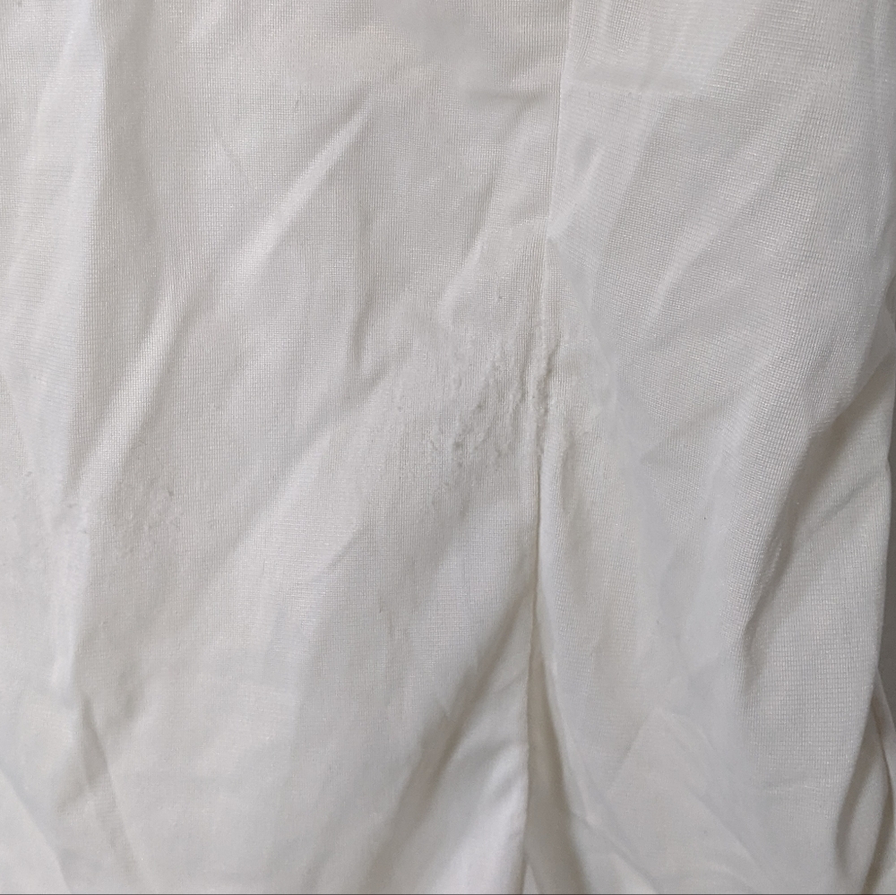 Vintage Lace‎ Trim Florette Center Ivory Pick-Up Stitch Nylon Slip Cami Size M - Picture 7 of 8